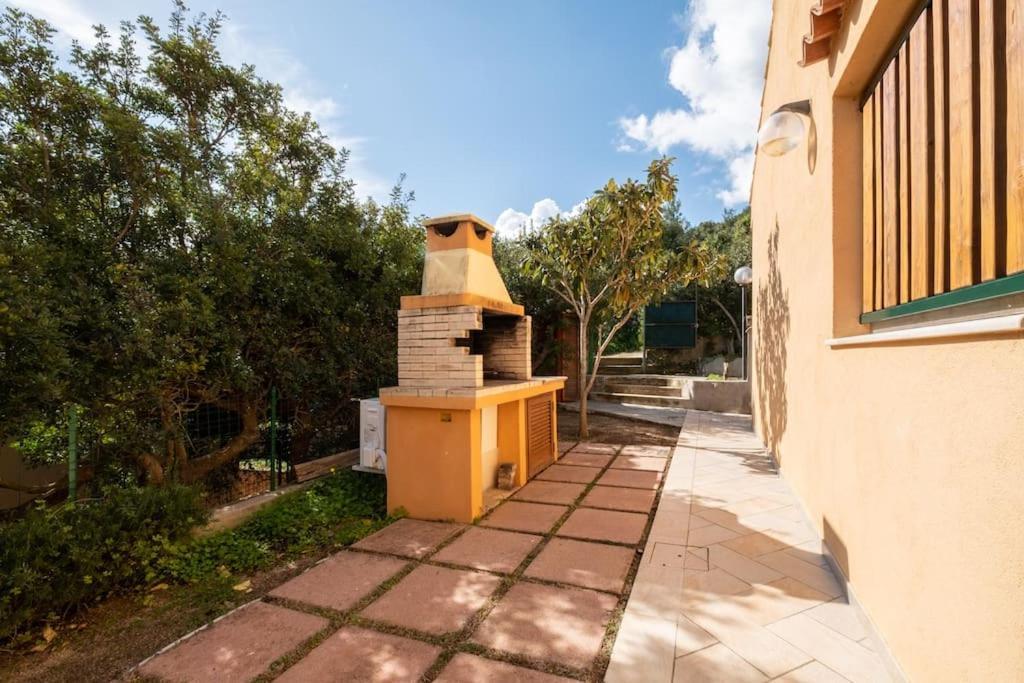 Sea View- 5 Minutes From The Beach Garden, Wi-Fi, Bbq Costa Rei Exterior photo